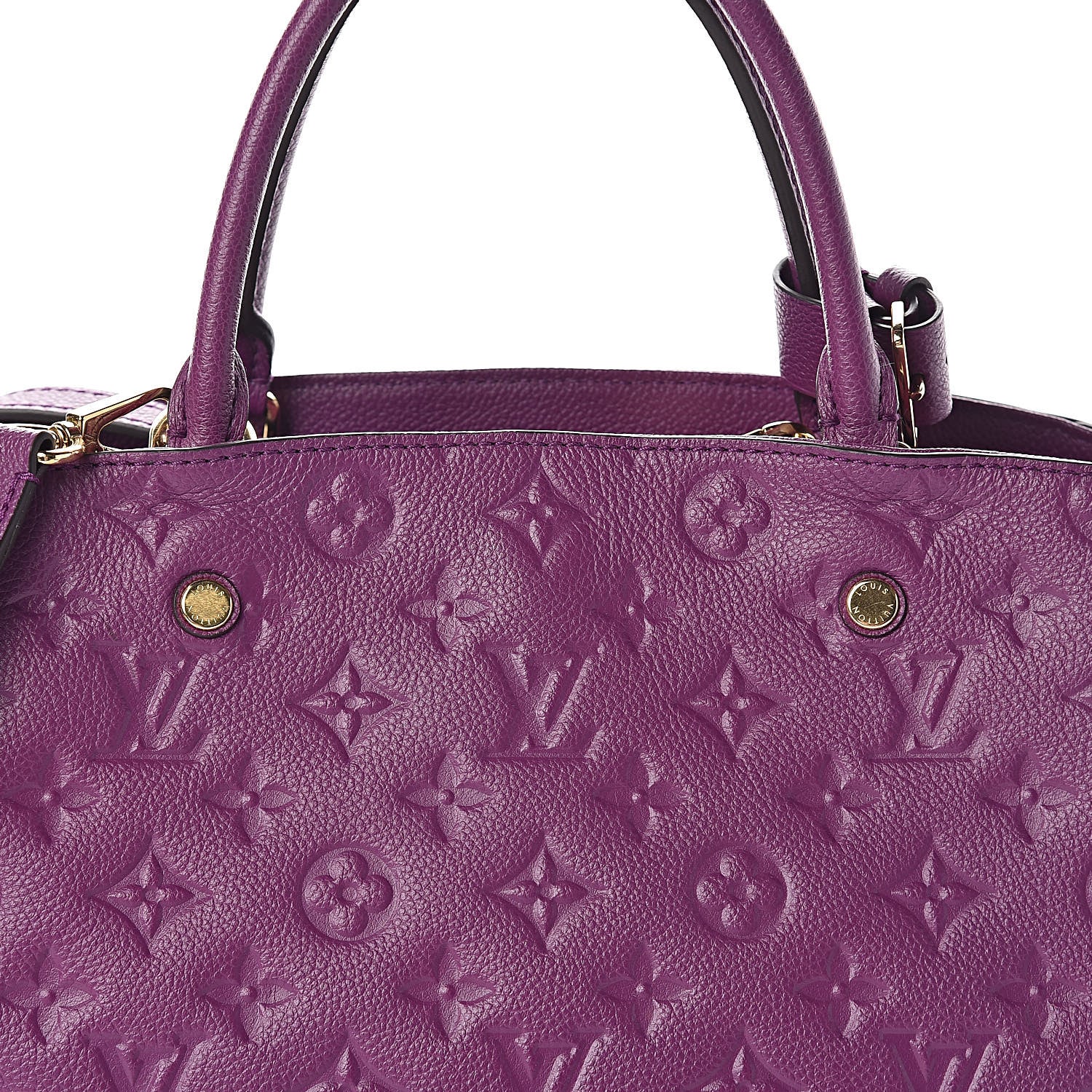Louis Vuitton Empreinte Montaigne MM Amethyste 9 of 9