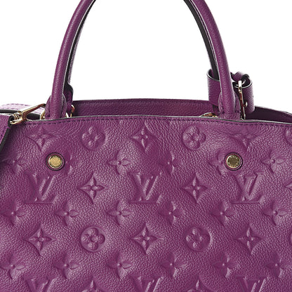 Louis Vuitton Empreinte Montaigne MM Amethyste 9 of 9