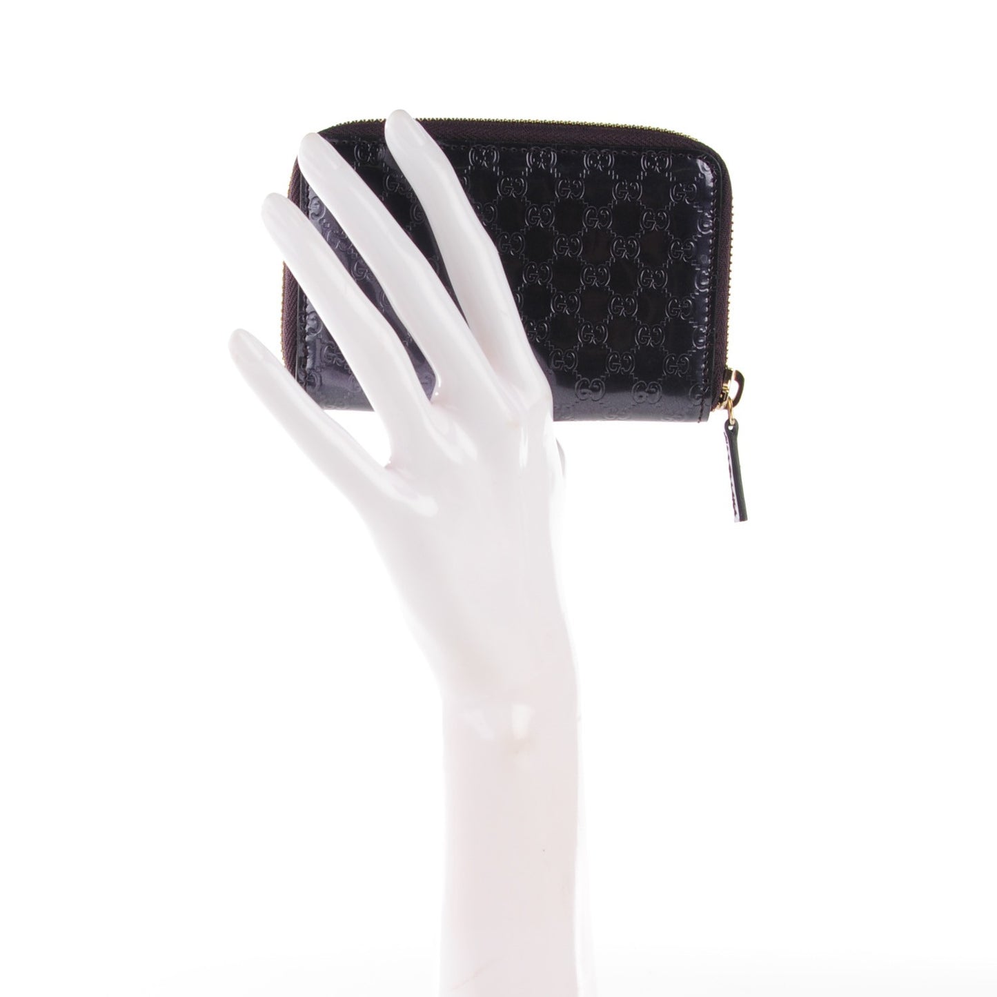 Microguccissima Zip Around Card Case
