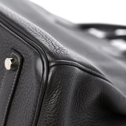 Hermes Taurillon Clemence BIRKIN 35 Graphite 11 of 14