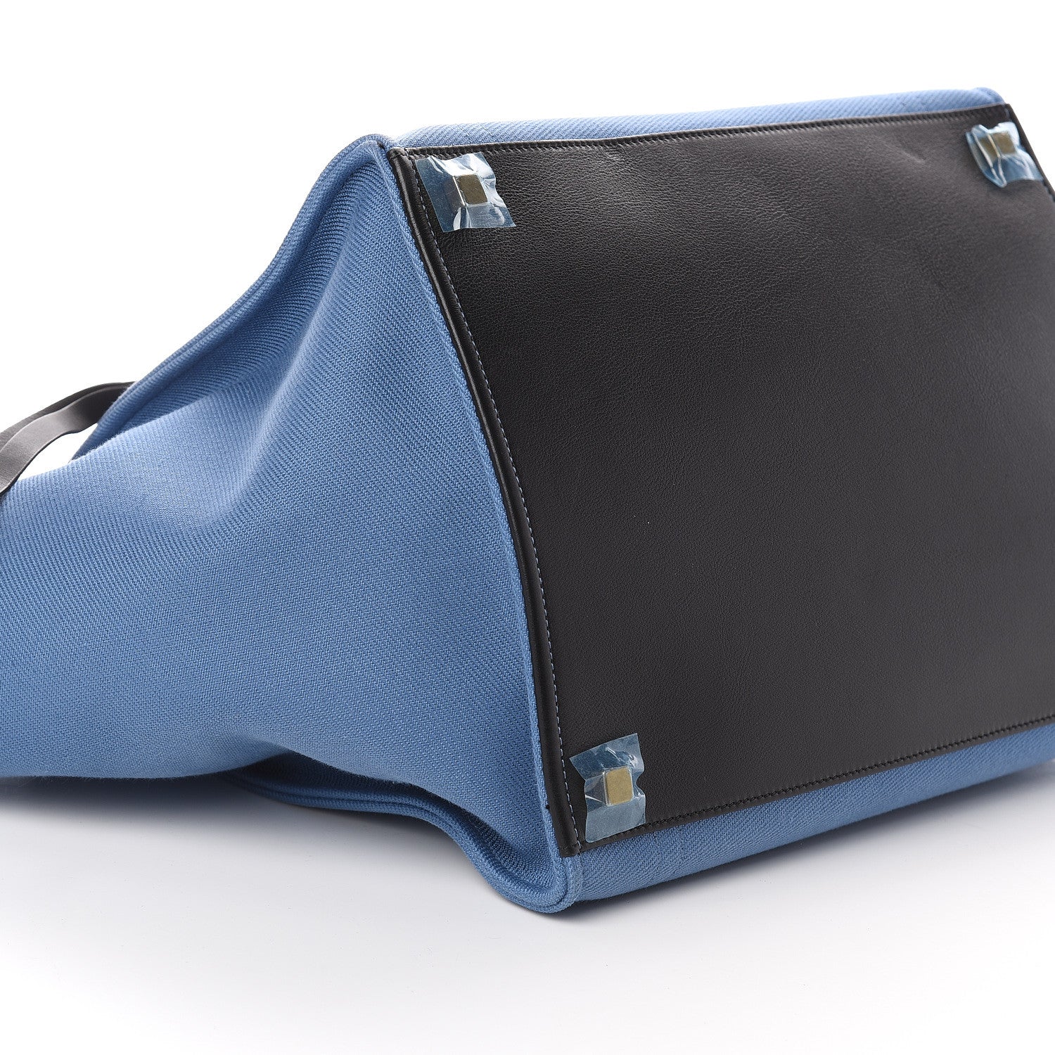 Celine Cotton Canvas Medium Phantom Luggage Blue 7 of 8