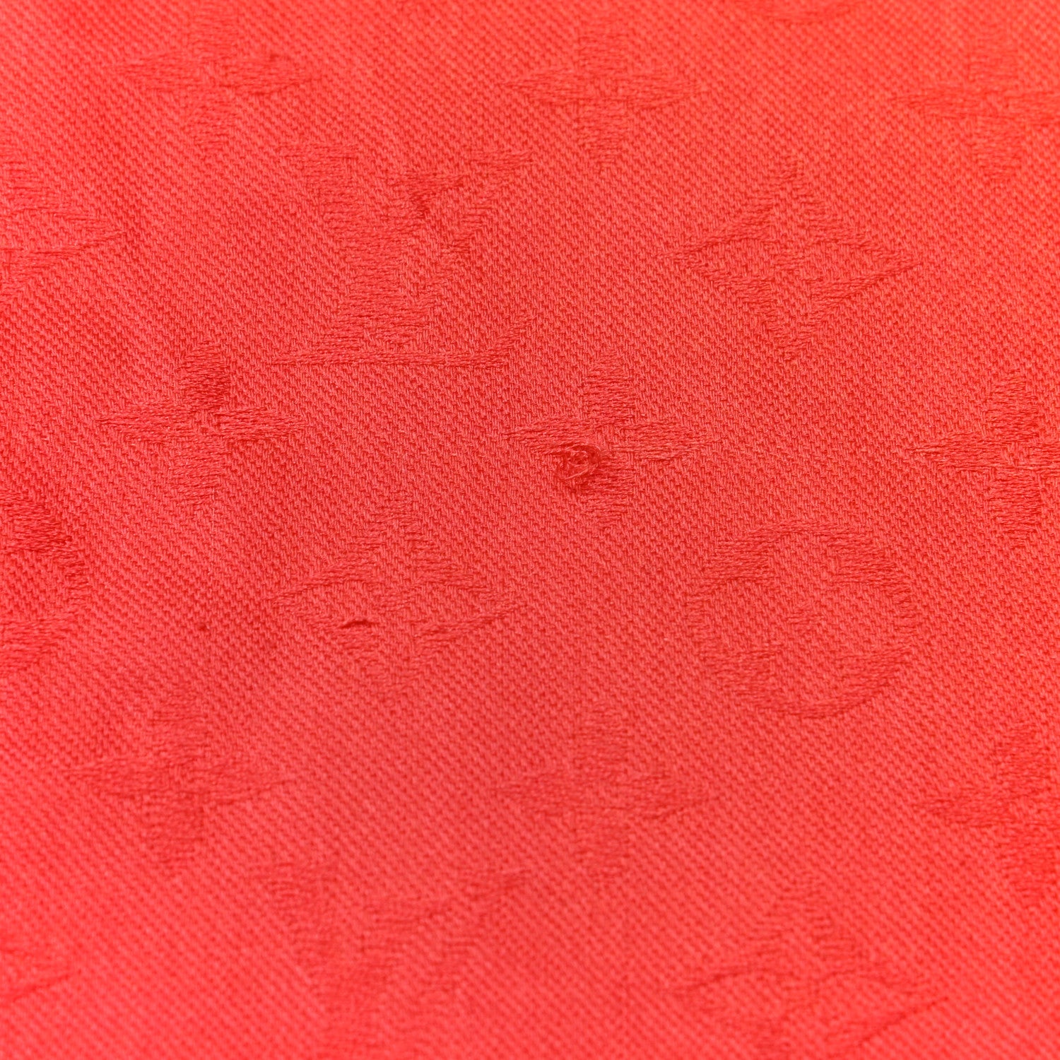 Louis Vuitton Silk Wool Monogram Sunrise Shawl Corail 5 of 8