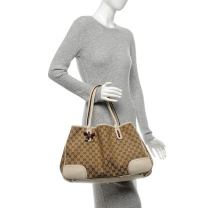 Gucci Monogram Large Princy Tote Off White 2 of 6