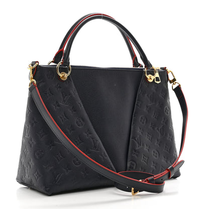 Louis Vuitton Empreinte V Tote MM Marine Rouge 3 of 9