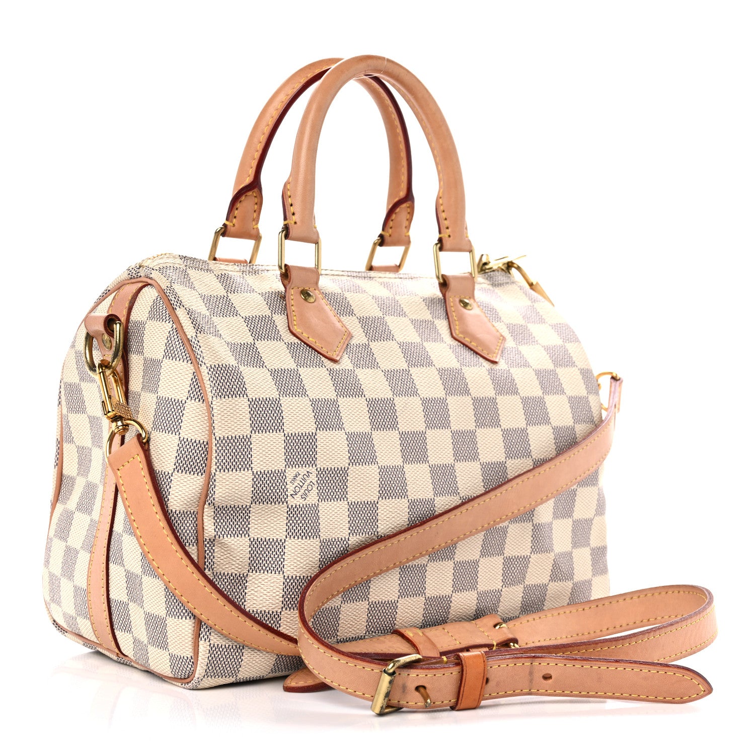 Louis Vuitton Damier Azur Speedy Bandouliere 25 2 of 18