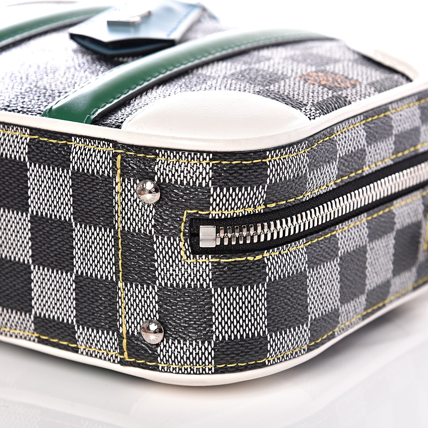 Louis Vuitton Damier Valisette BB Black White 9 of 9