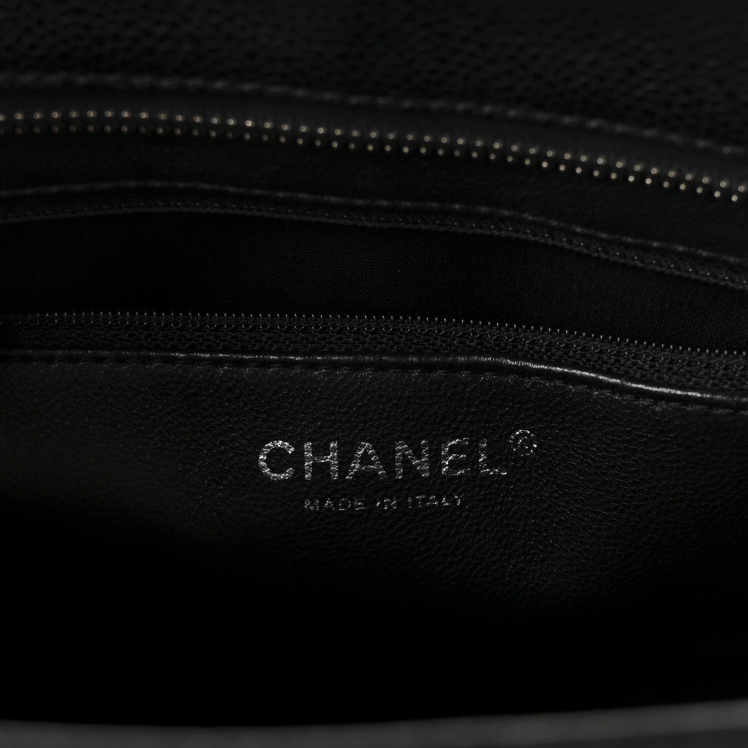 Chanel Caviar Quilted Medallion Tote Black 6 of 9
