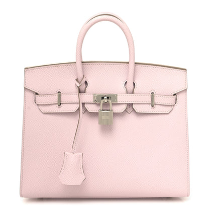 Hermes Epsom Birkin Sellier 25 Mauve Pale 1 of 11