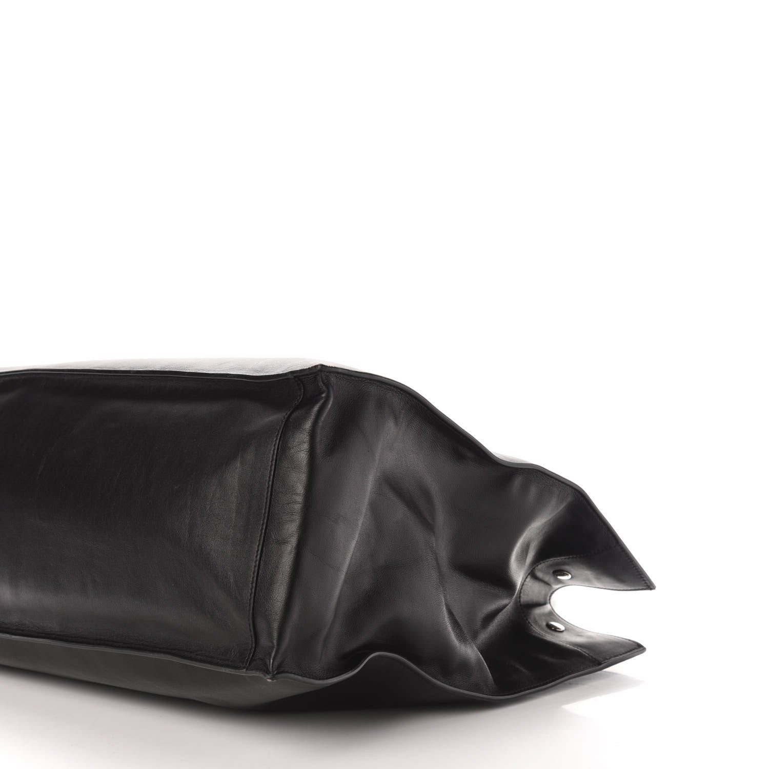 Saint Laurent Vitello Rive Gauche Large Tote Black 9 of 10