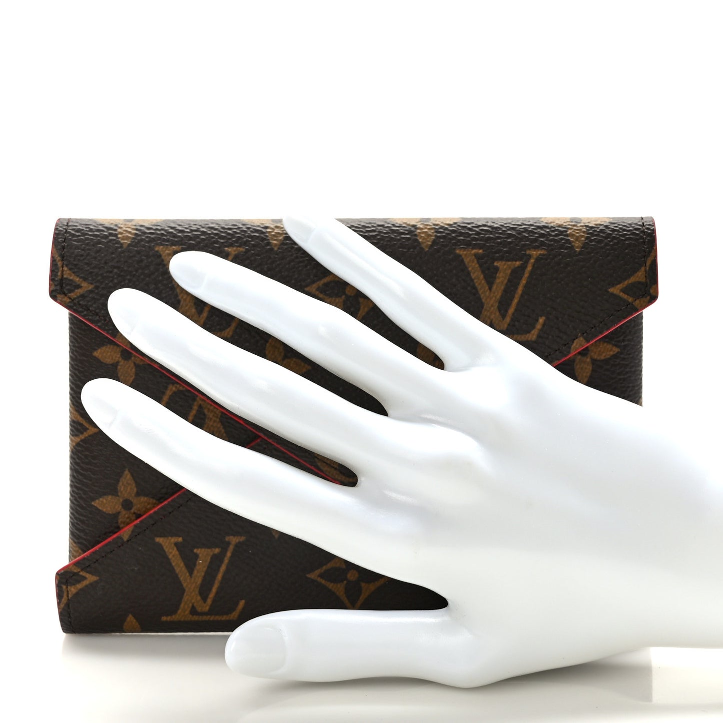 Monogram Medium Kirigami Pochette Insert Coquelicot