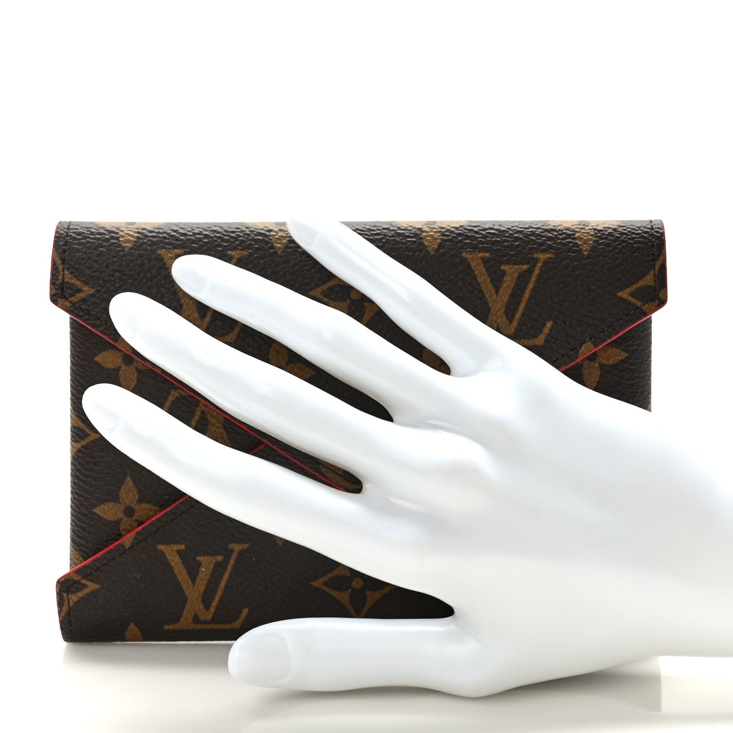Louis Vuitton Monogram Medium Kirigami Pochette Insert Coquelicot 2 of 9