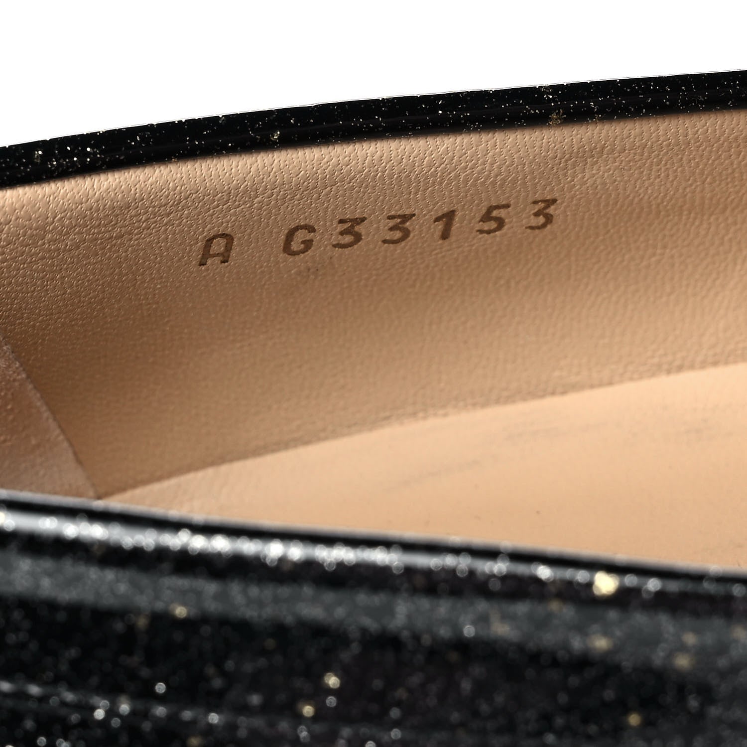 Chanel Patent Crackled Calfskin CC Mocassin Loafers 38 Black 8 of 10