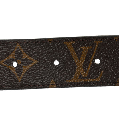 Louis Vuitton Calfskin Monogram 30mm LV Initiales Reversible Belt 85 34 Black 6 of 6