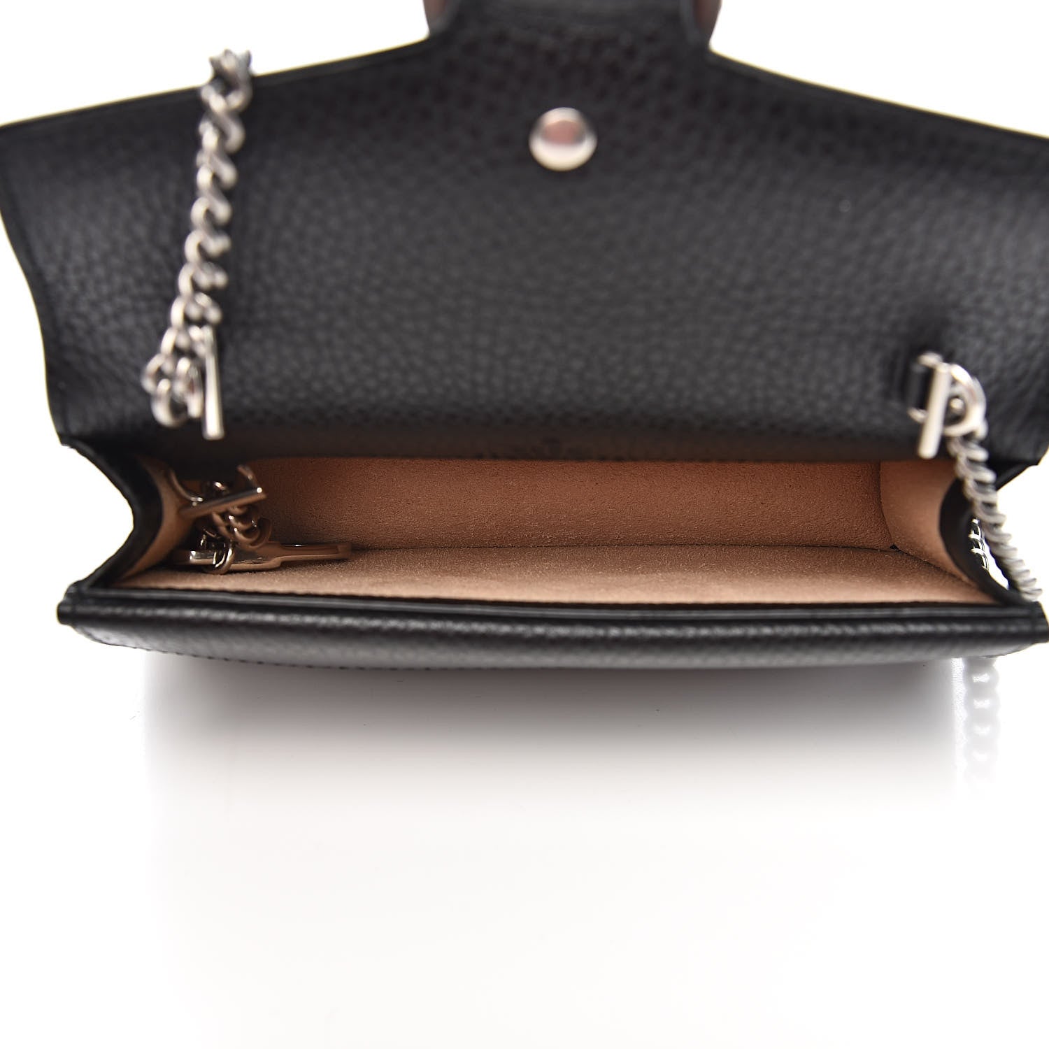 Gucci Calfskin Super Mini Dionysus Shoulder Bag Black 5 of 8