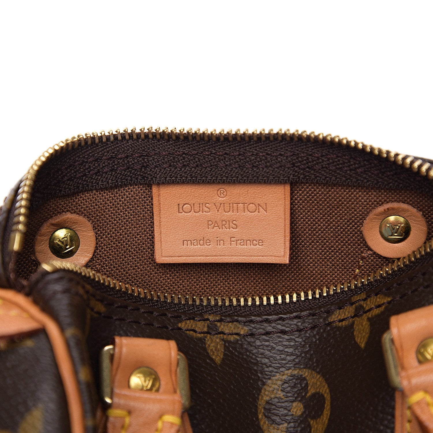 Louis Vuitton Monogram Mini Sac HL Speedy 5 of 9