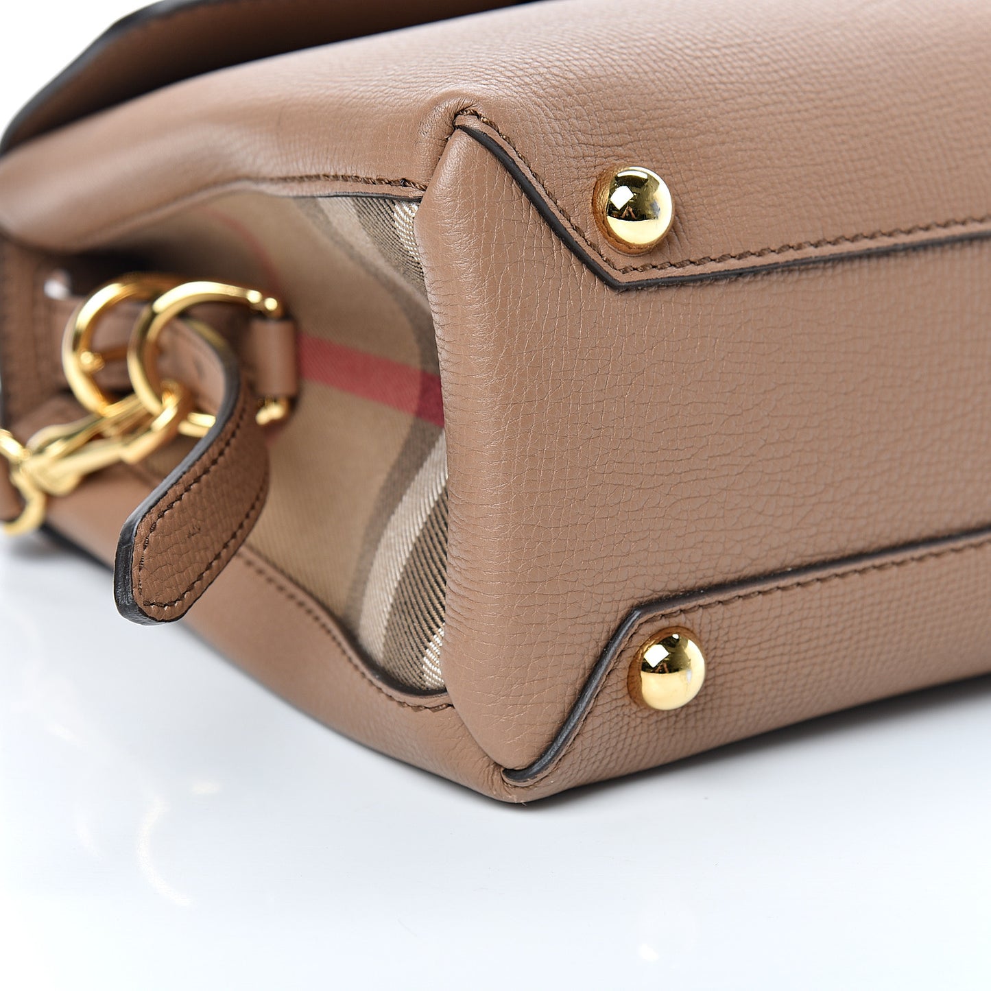 Derby Calfskin House Check Small Camberley Dark Sand