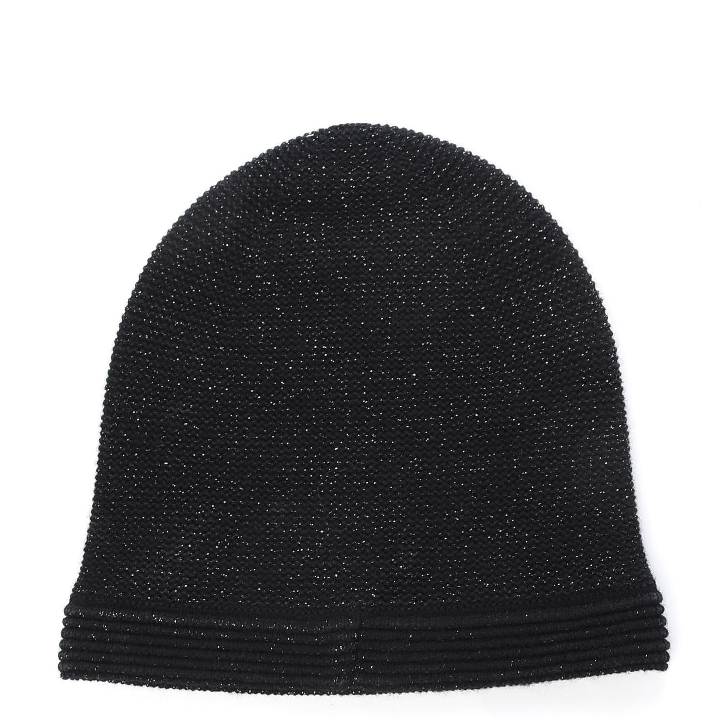 Cashmere Blend CC Beanie Hat Black
