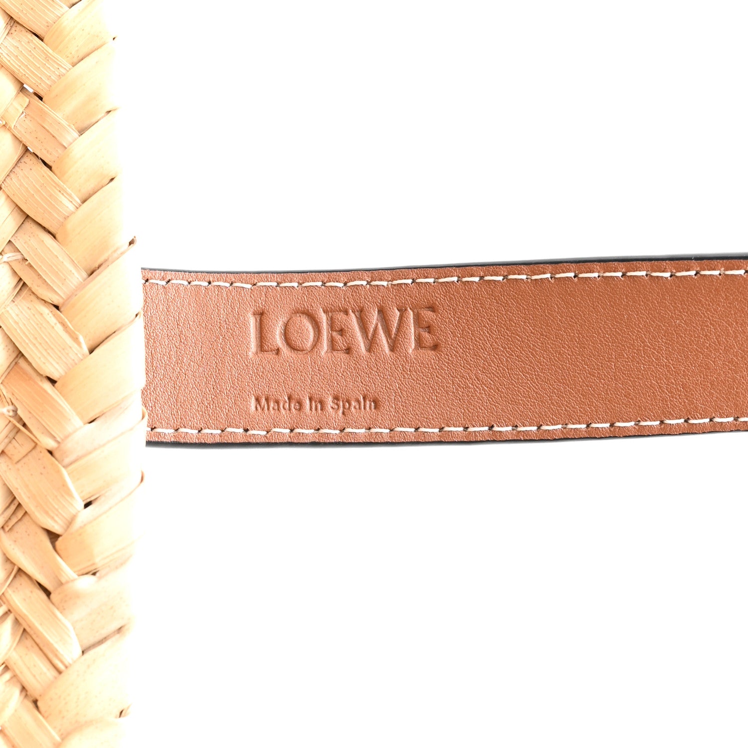 Loewe Raffia Small Basket Tote Bag Natural Tan 6 of 10