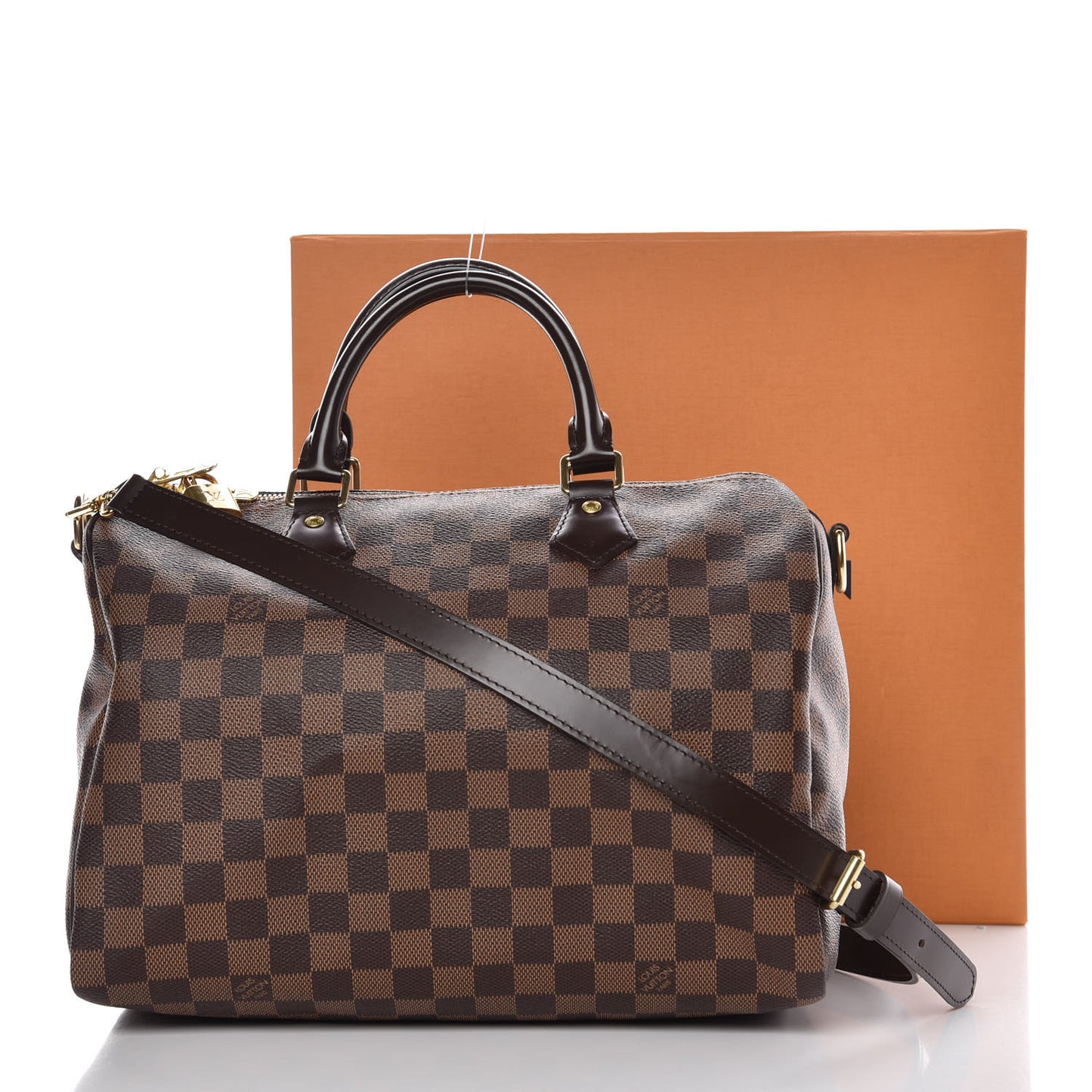 Damier Ebene Speedy Bandouliere 30