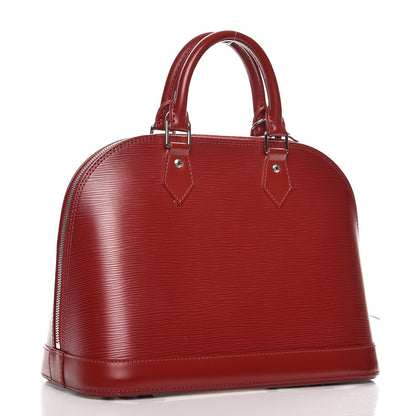 Louis Vuitton Epi Alma PM Rubis 3 of 8
