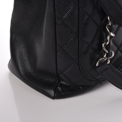 Chanel Caviar Quilted Grand Shopping Tote GST Black 9 of 9