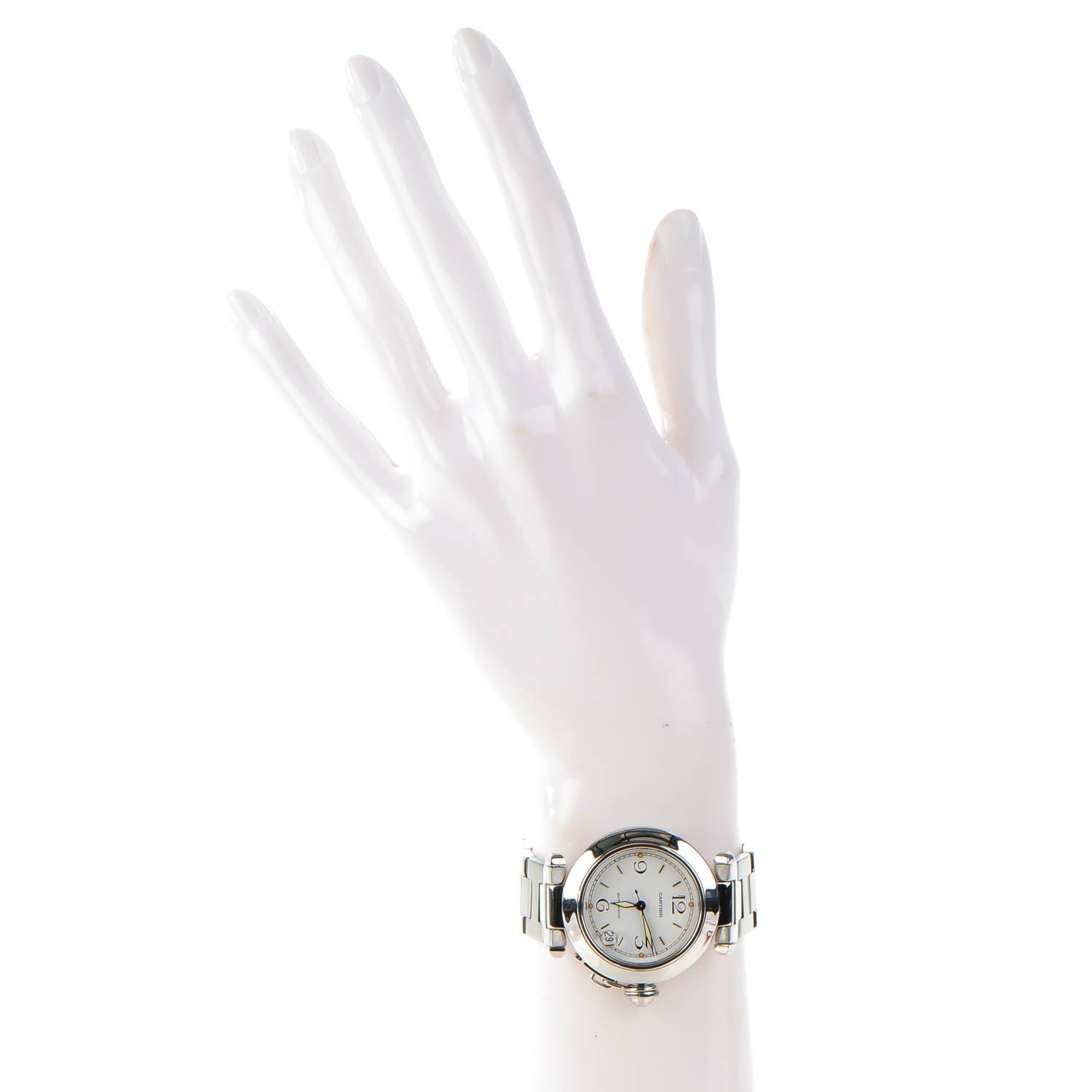 Cartier Stainless Steel 35mm Pasha C Automatic Watch 2 of 7
