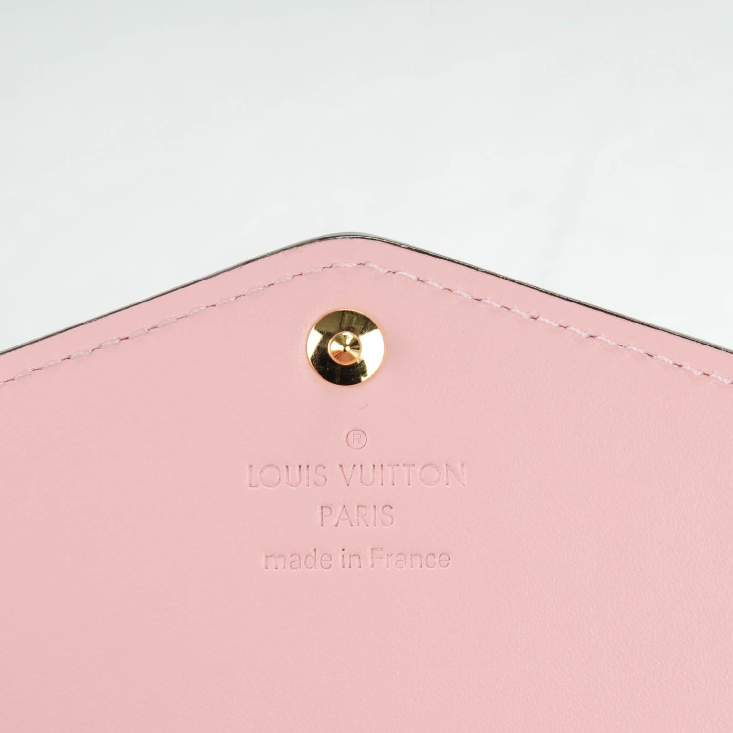 Louis Vuitton Vernis Sarah Wallet NM Rose Ballerine 5 of 7