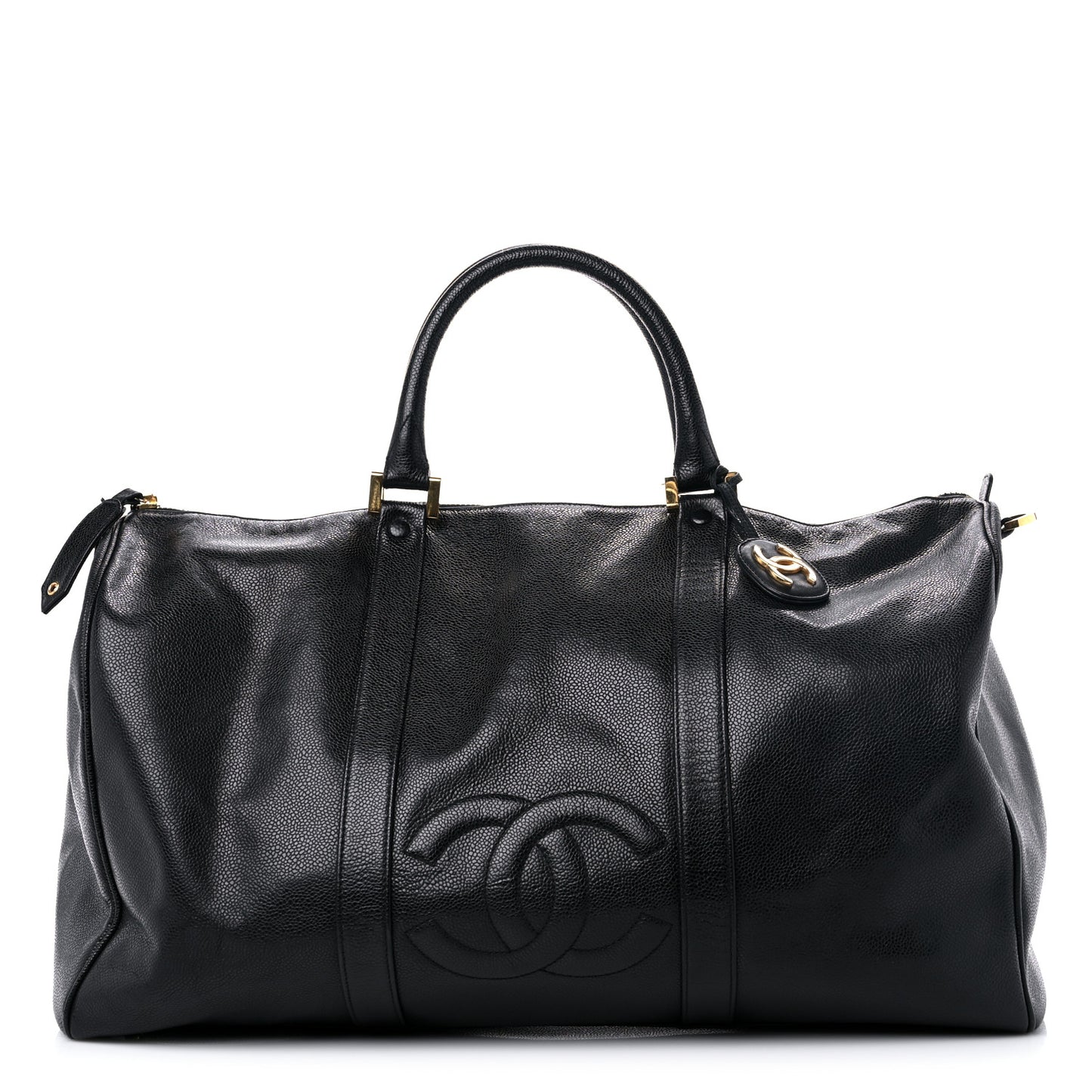 Caviar Timeless CC Duffel Bag Black