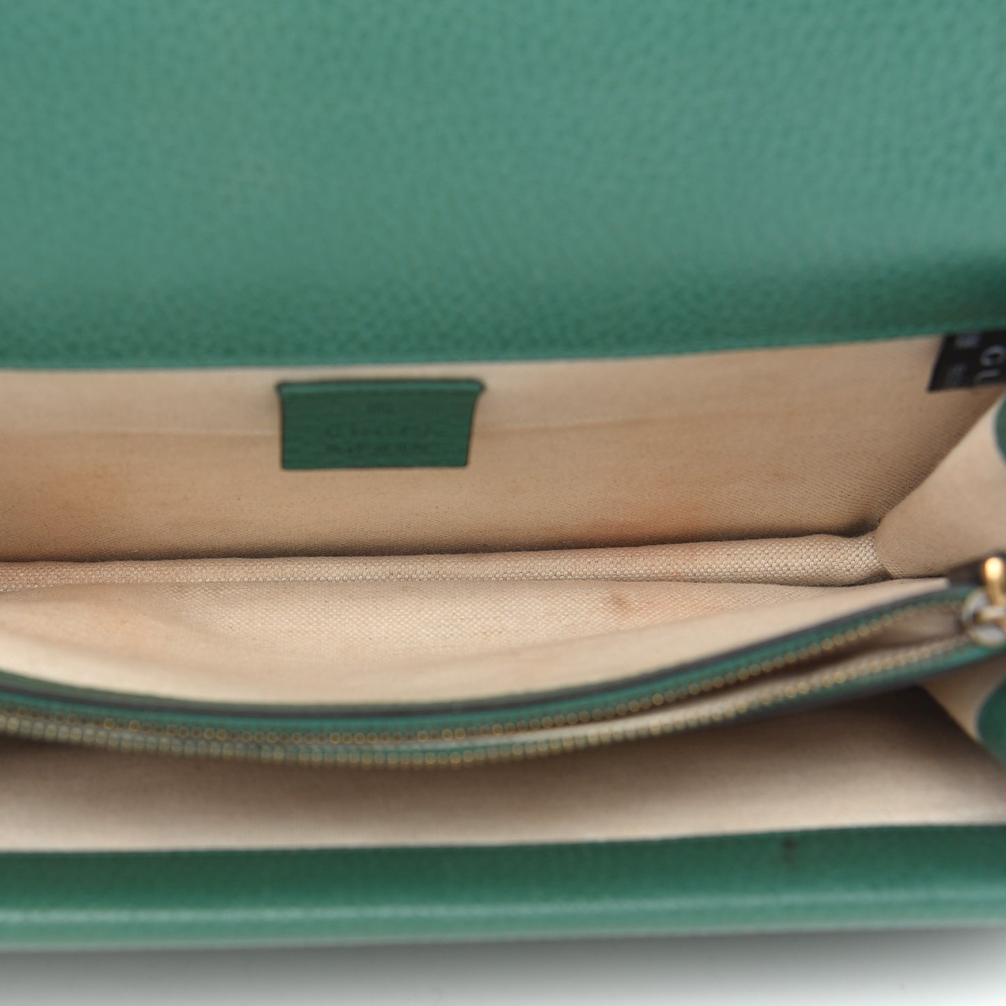 Pebbled Calfskin Small Dionysus Shoulder Bag Emerald