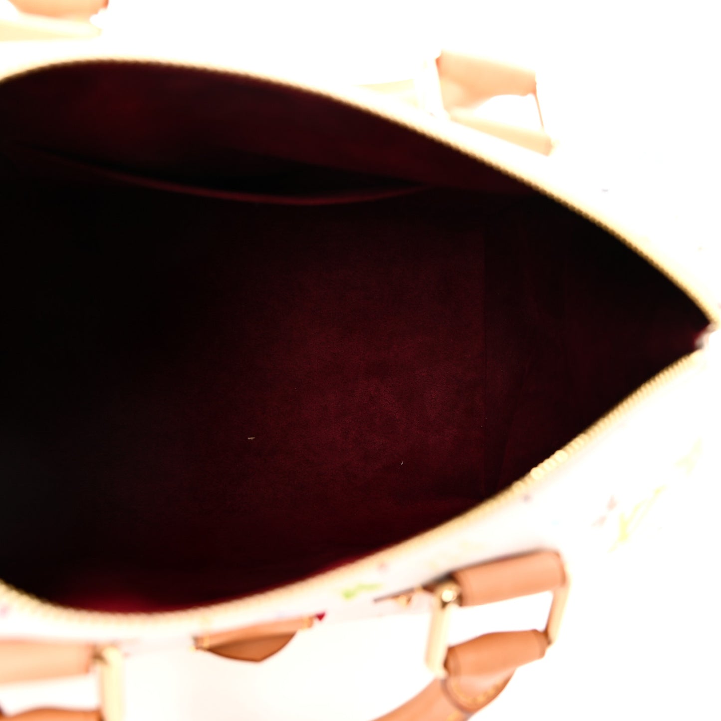 Monogram Multicolor Speedy 30 White