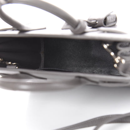 Saint Laurent Calfskin Lizard Embossed Nano Sac De Jour Fog 6 of 15