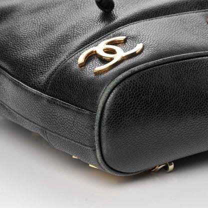 Chanel Caviar CC Backpack Black 8 of 10