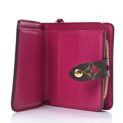 Louis Vuitton Monogram Perforated Compact Zipped Wallet Fuchsia 5 of 7