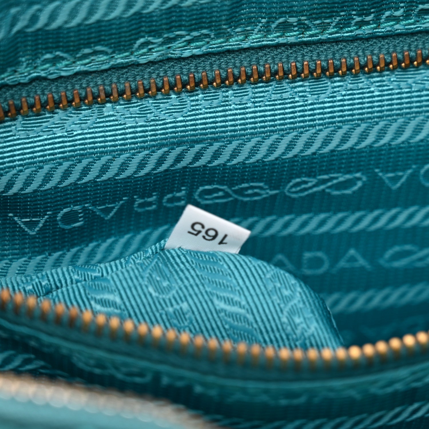 Prada Tessuto Nylon Saffiano Crossbody Bag Turchese 6 of 10