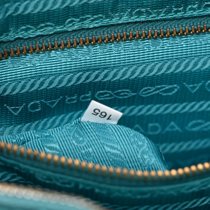 Prada Tessuto Nylon Saffiano Crossbody Bag Turchese 6 of 10