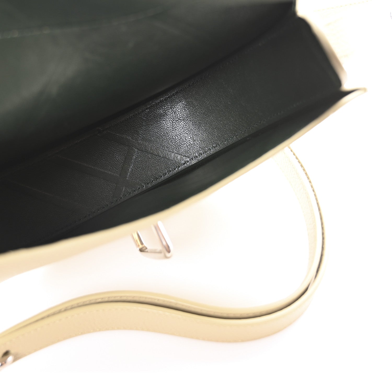 Burberry Grainy Calfskin Mini Rocking Horse Crossbody Hunter 5 of 10