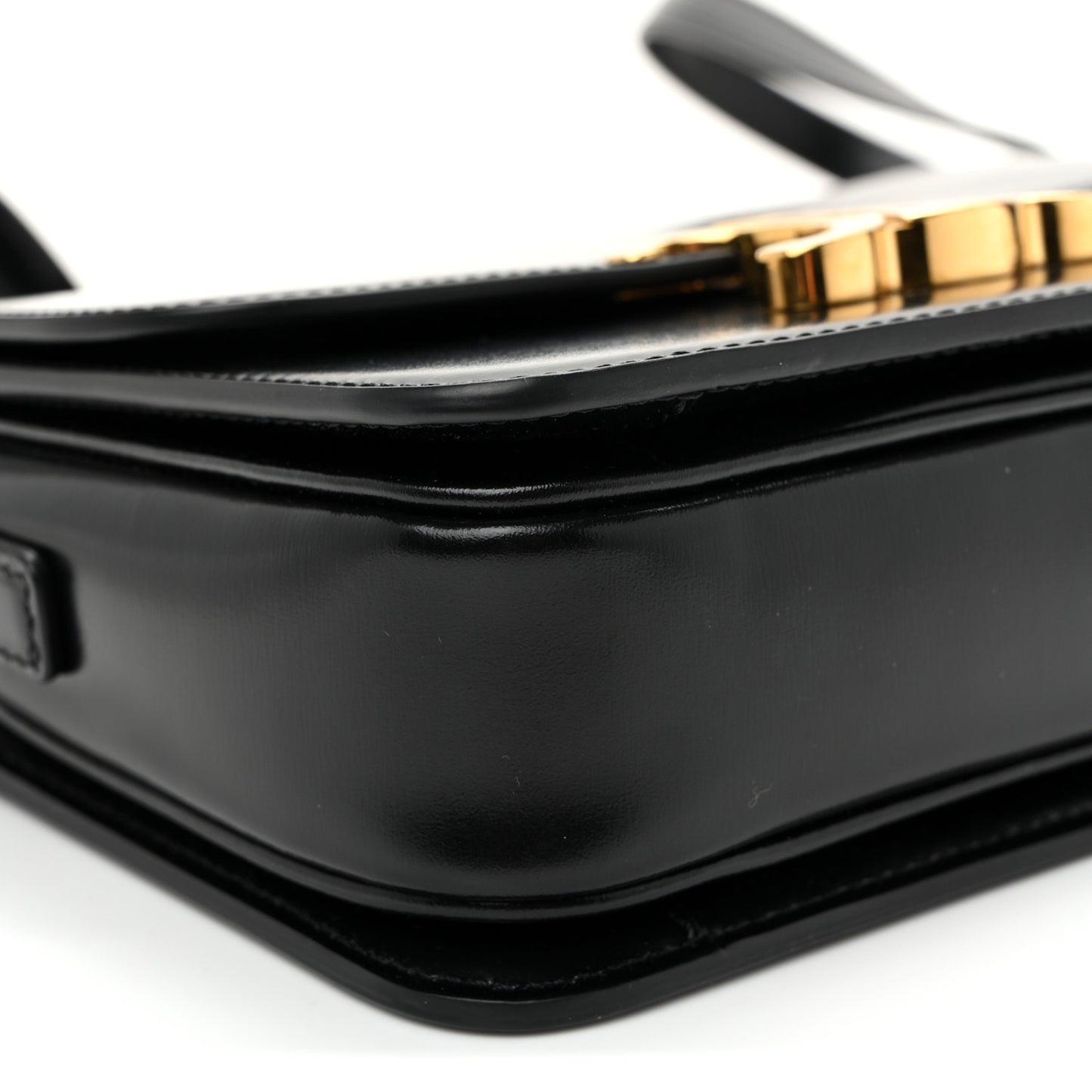 Shiny Calfskin Teen Triomphe Black