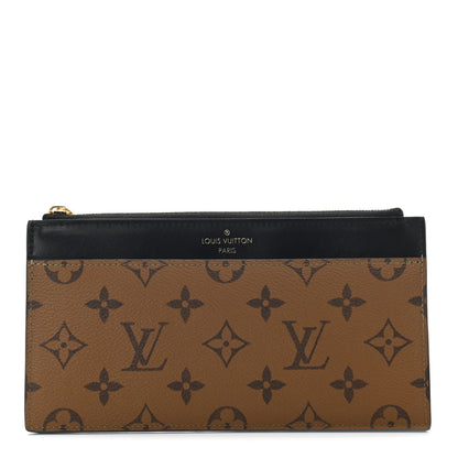 Louis Vuitton Reverse Monogram Slim Purse 1 of 9