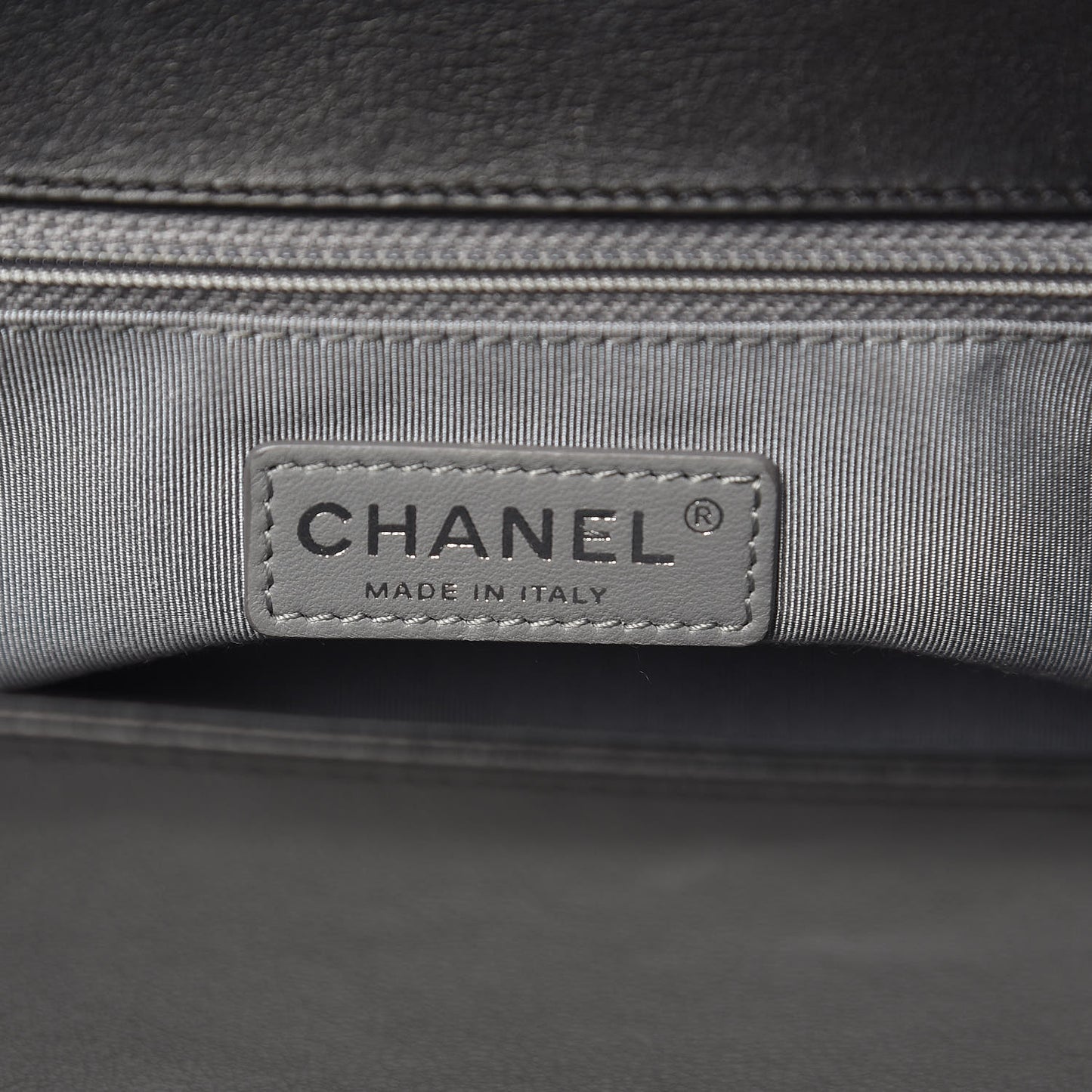 Lambskin Quilted New Medium Boy Flap Black