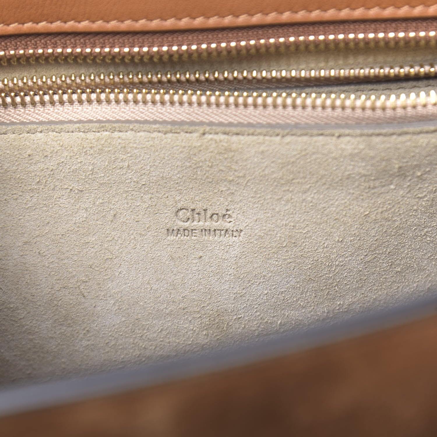 Chloe Calfskin Suede Medium Pixie Shoulder Bag Caramel 6 of 9