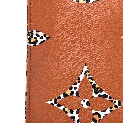 Louis Vuitton Monogram Giant Jungle Onthego GM Black 10 of 11