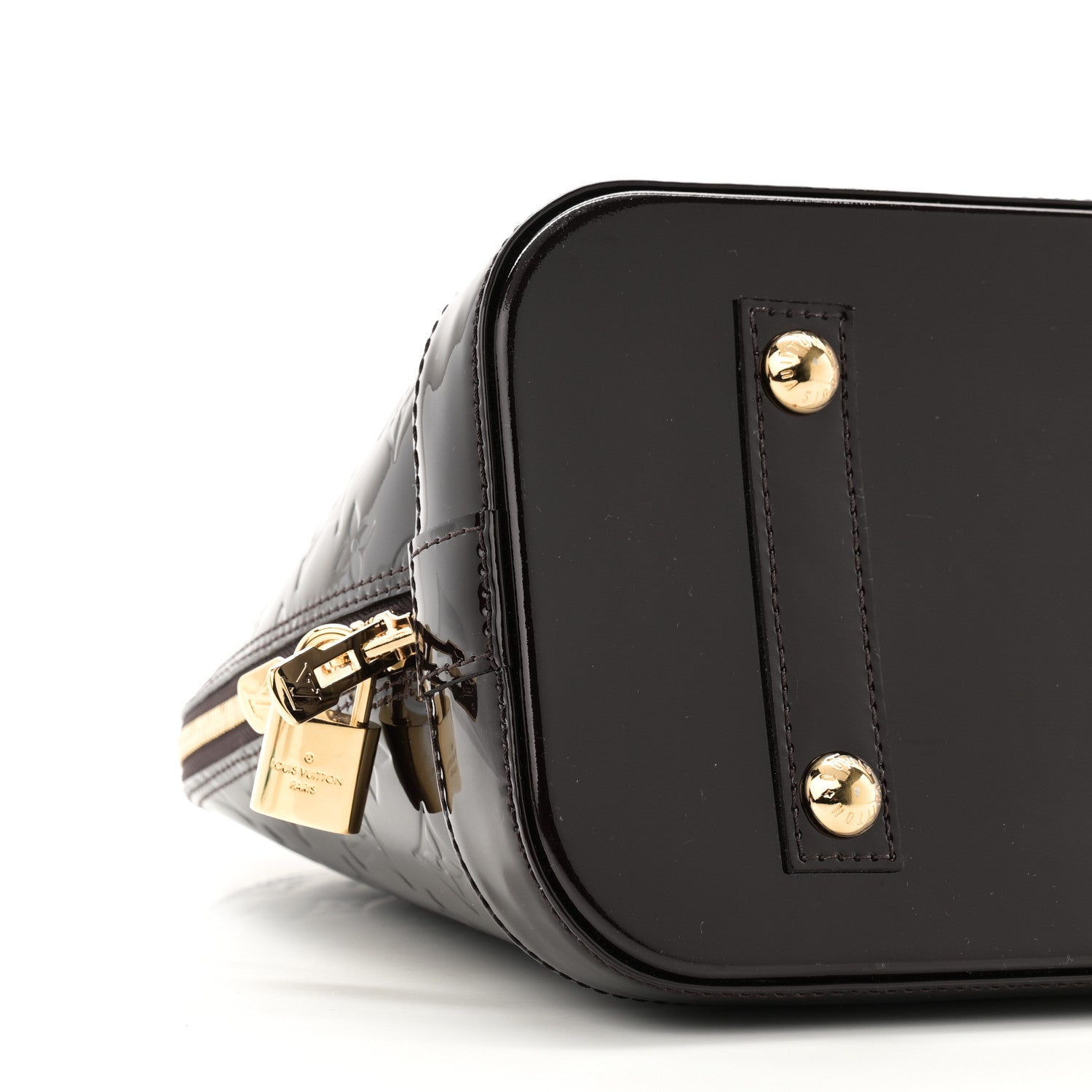 Louis Vuitton Vernis Alma PM Terre Amarante 7 of 8