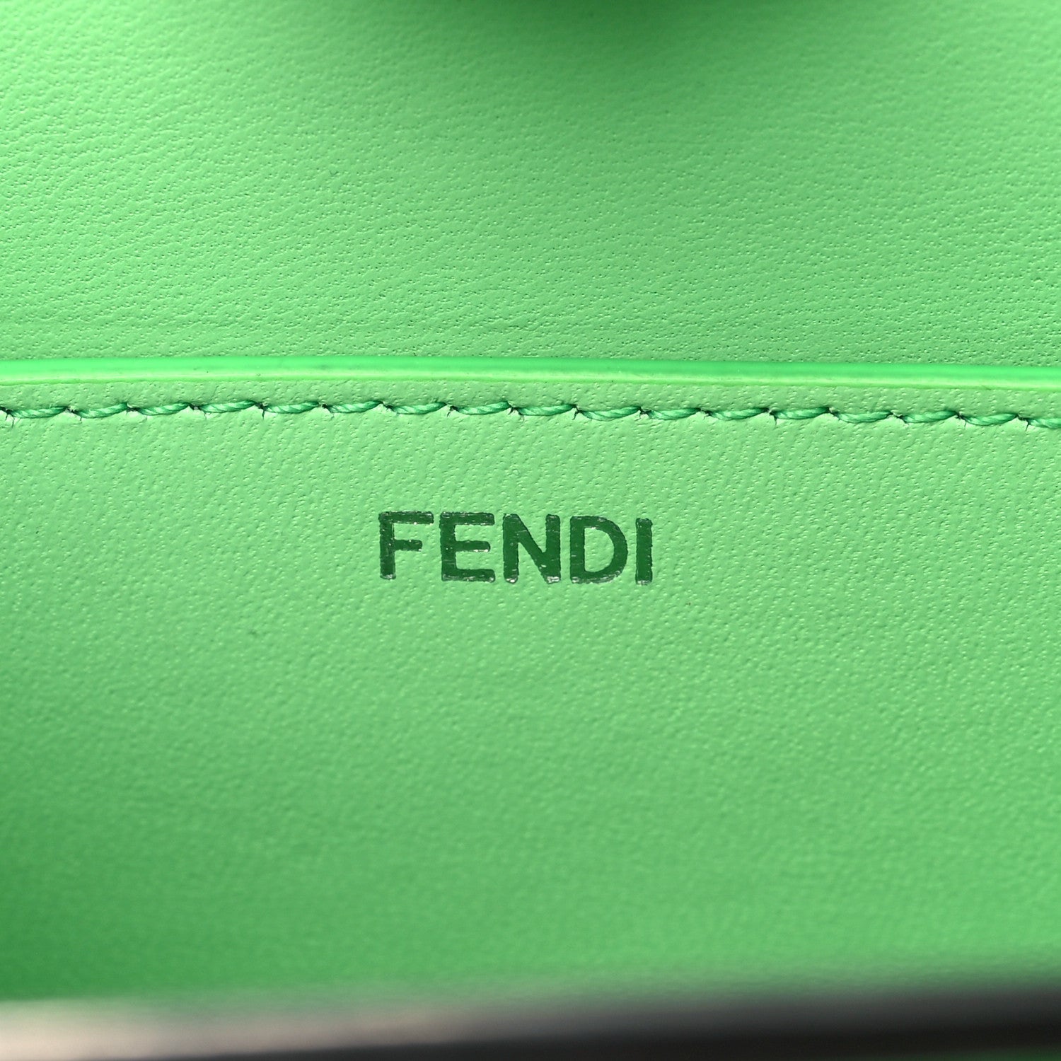 Fendi Shiny Nappa Peekaboo Cut Edamame 6 of 10