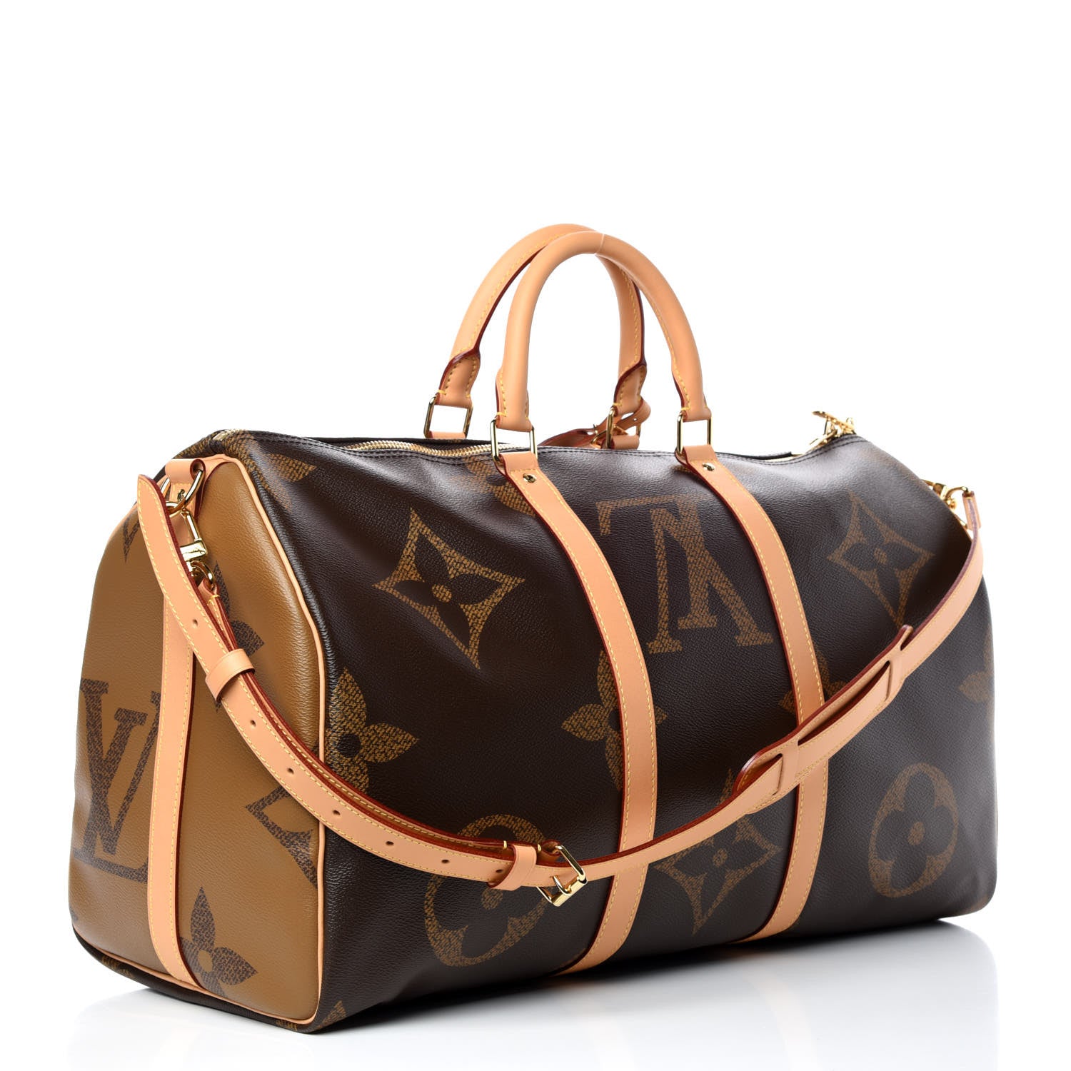 Louis Vuitton Reverse Monogram Giant Keepall Bandouliere 50 3 of 10