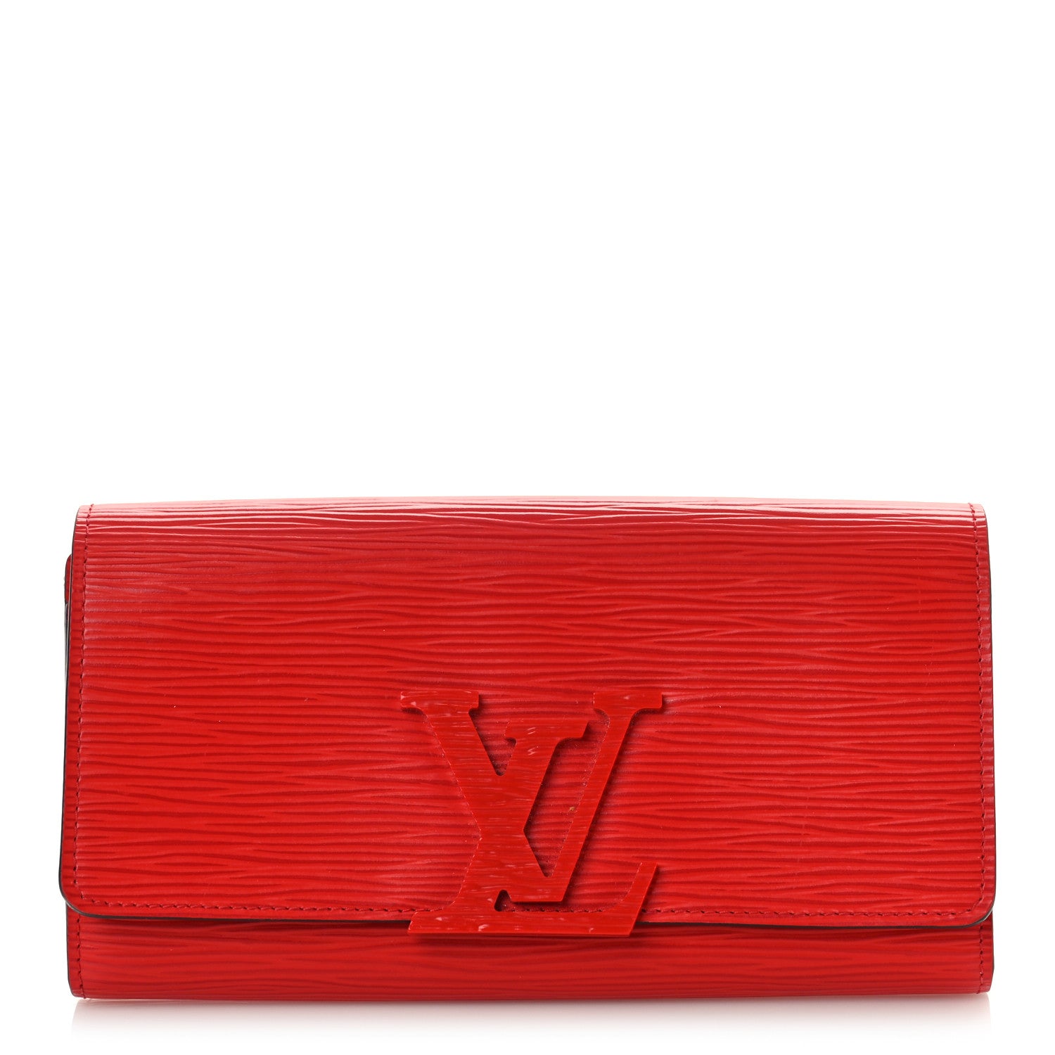 Louis Vuitton Epi Louise Wallet Coquelicot 1 of 8
