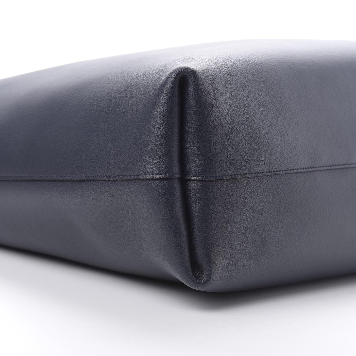 Calfskin Large Shopping Tote Navy