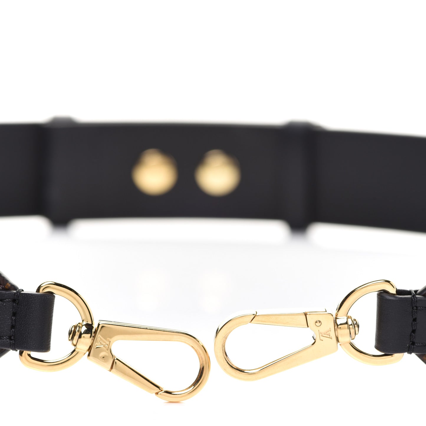 Monogram Bandouliere Shoulder Strap Black