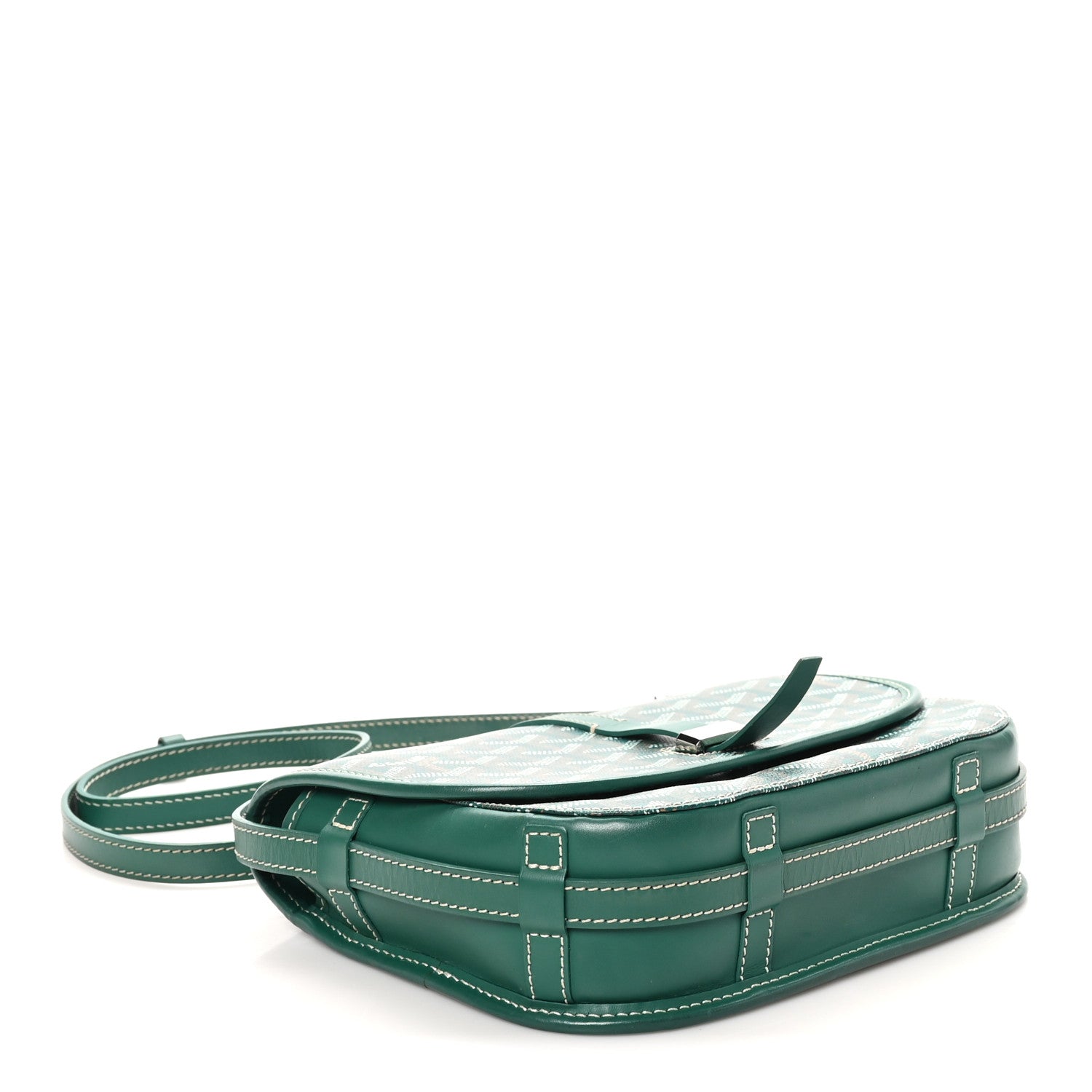 Goyard Goyardine Belvedere II PM Messenger Bag Green 4 of 9