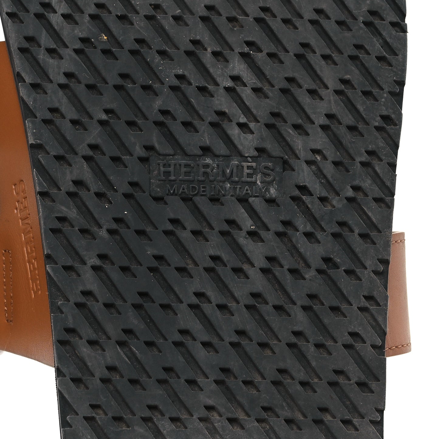 Calfskin Mens Chypre Sandals 43 Naturel