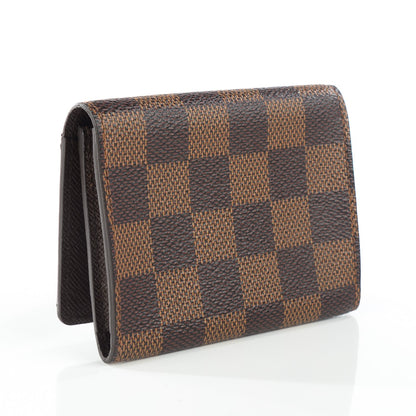 Louis Vuitton Damier Ebene Business Card Holder 3 of 7